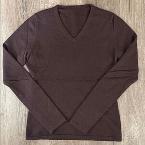Cashmere V-neck Sweater